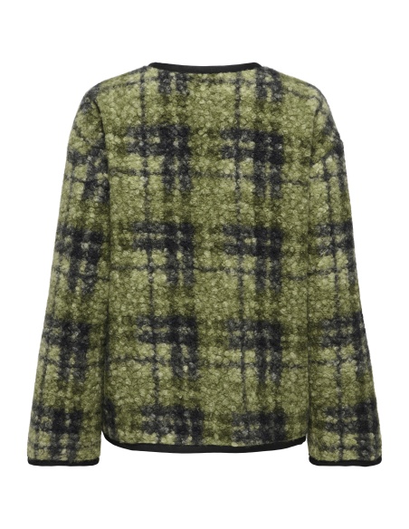 Veste Bouclette Dark Olive ONLANNI ONLY - 2 | MULHERES